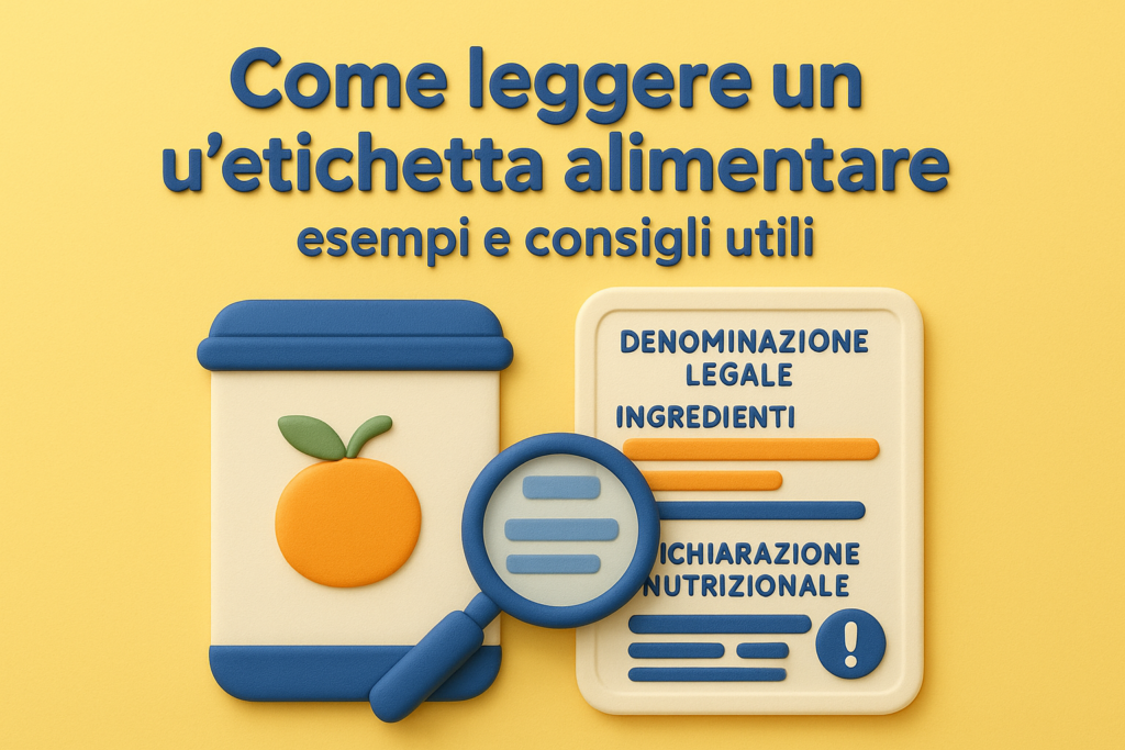 Come leggere un’etichetta alimentare: esempi e consigli utili
