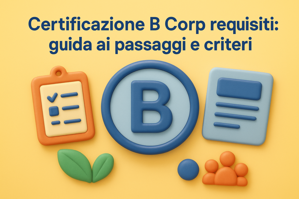 Certificazione B Corp requisiti: guida ai passaggi e criteri