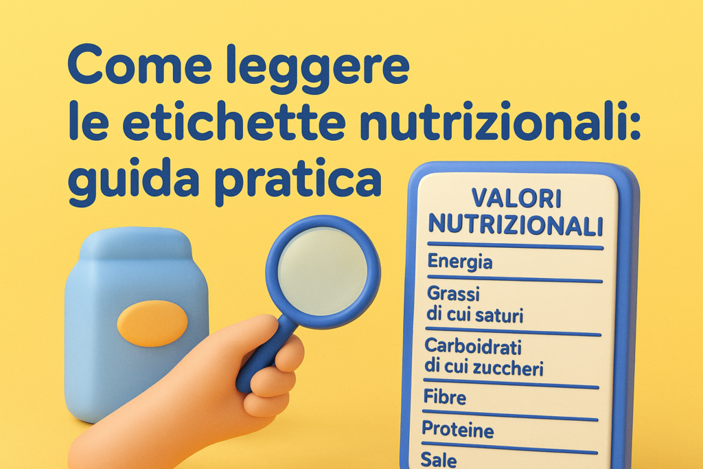 Come leggere le etichette nutrizionali: guida pratica