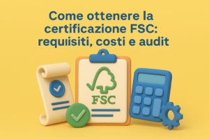 Come ottenere la certificazione FSC: requisiti, costi e audit