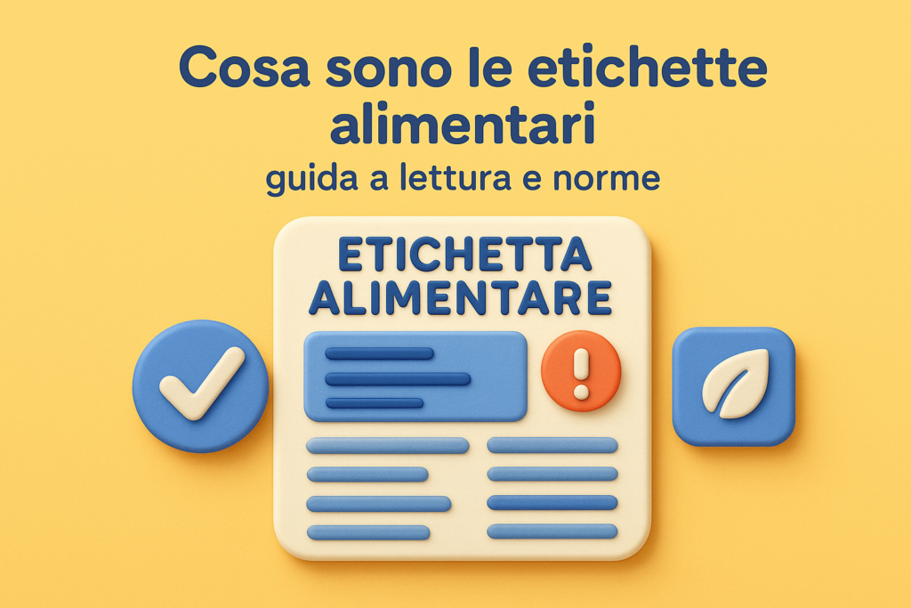 Cosa sono le etichette alimentari: guida a lettura e norme
