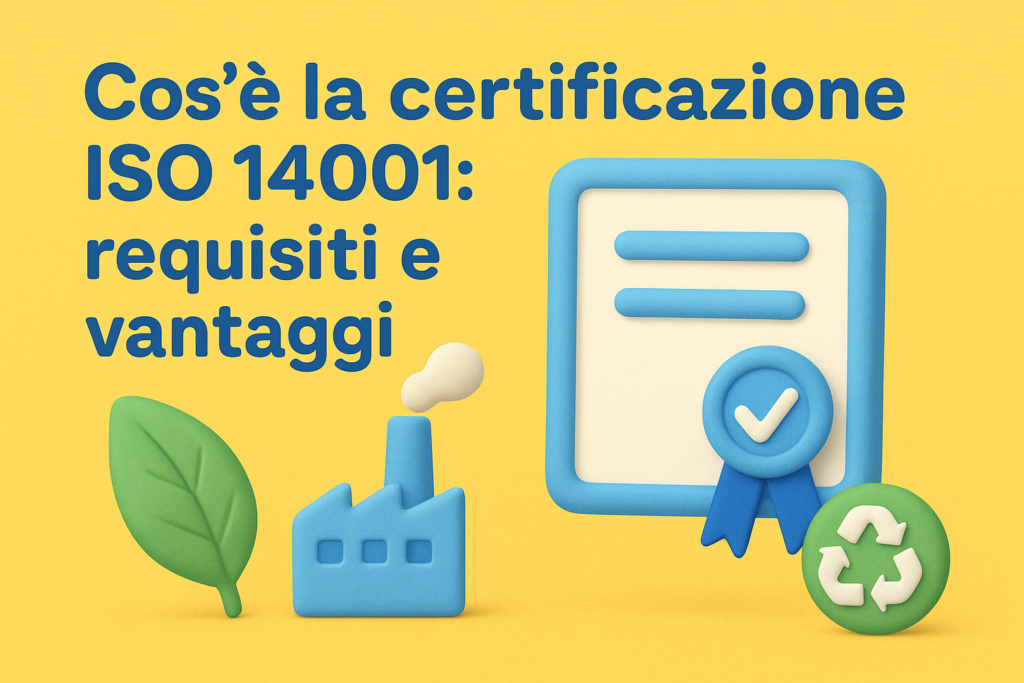 Cos'è la certificazione ISO 14001: requisiti e vantaggi