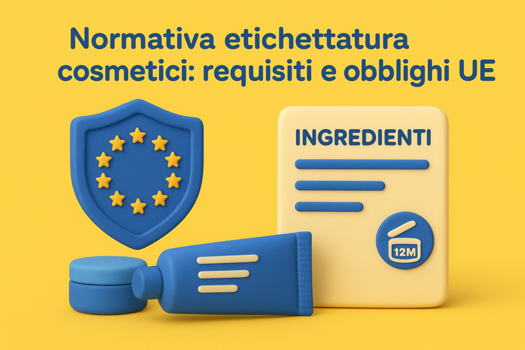 Normativa etichettatura cosmetici: requisiti e obblighi UE