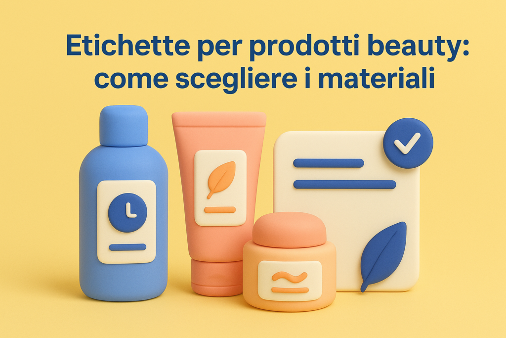 Etichette per prodotti beauty: come scegliere i materiali
