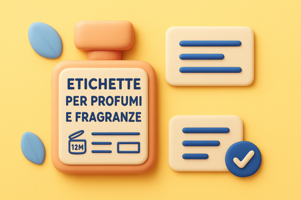 Etichette per profumi e fragranze: guida a materiali e norme