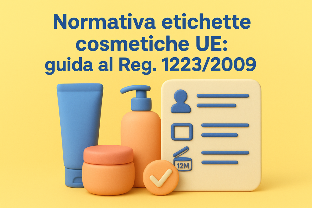 Normativa etichette cosmetiche UE: guida al Reg. 1223/2009