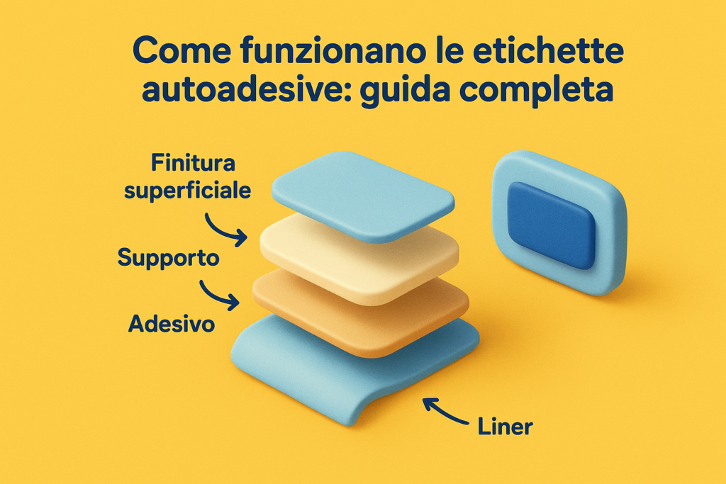 Come funzionano le etichette autoadesive: guida completa