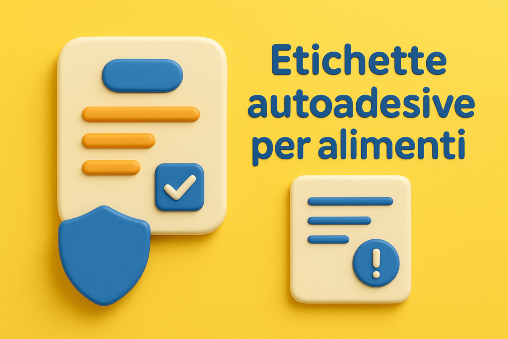 Etichette autoadesive per alimenti: cosa sono e norme da seguire