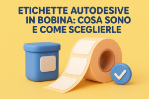 Etichette autoadesive in bobina: cosa sono e come sceglierle