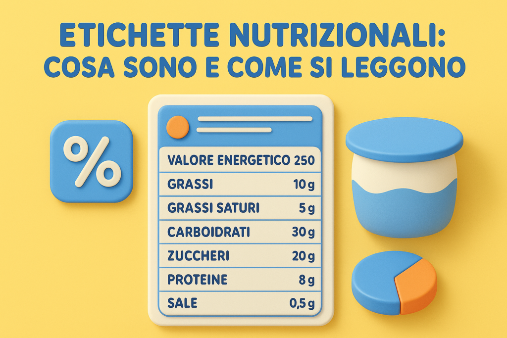 Etichette nutrizionali: cosa sono e come si leggono