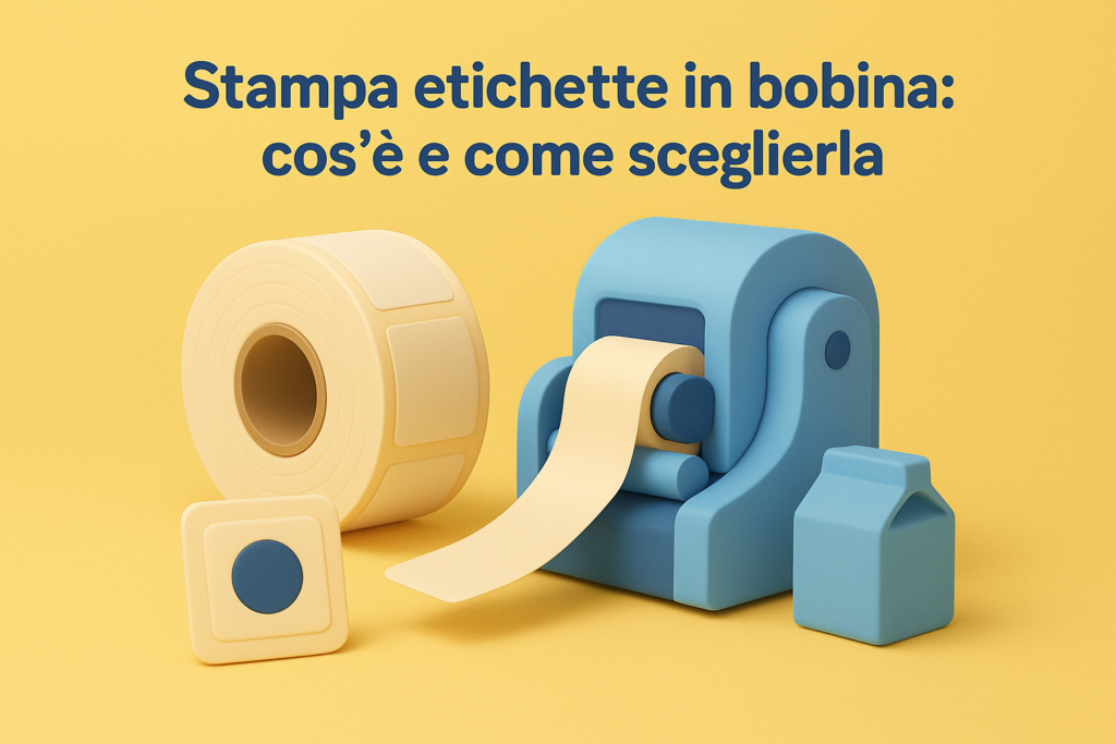 Stampa etichette in bobina: cos'è e come sceglierla