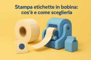 Stampa etichette in bobina: cos'è e come sceglierla