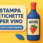 Stampa etichette per vino: cos'è e come sceglierla
