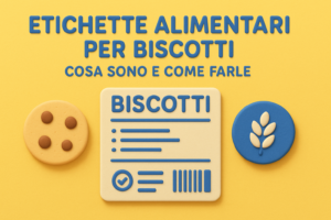 Etichette alimentari per biscotti: cosa sono e come farle