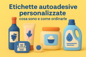 Etichette autoadesive personalizzate: cosa sono e come ordinarle