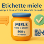 Etichette miele: esempi e cosa scrivere secondo normativa