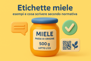 Etichette miele: esempi e cosa scrivere secondo normativa
