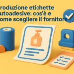Produzione etichette autoadesive: cos'è e come scegliere il fornitore