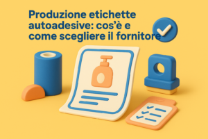 Produzione etichette autoadesive: cos'è e come scegliere il fornitore