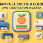 Stampa etichette a colori: come funziona e come sceglierla