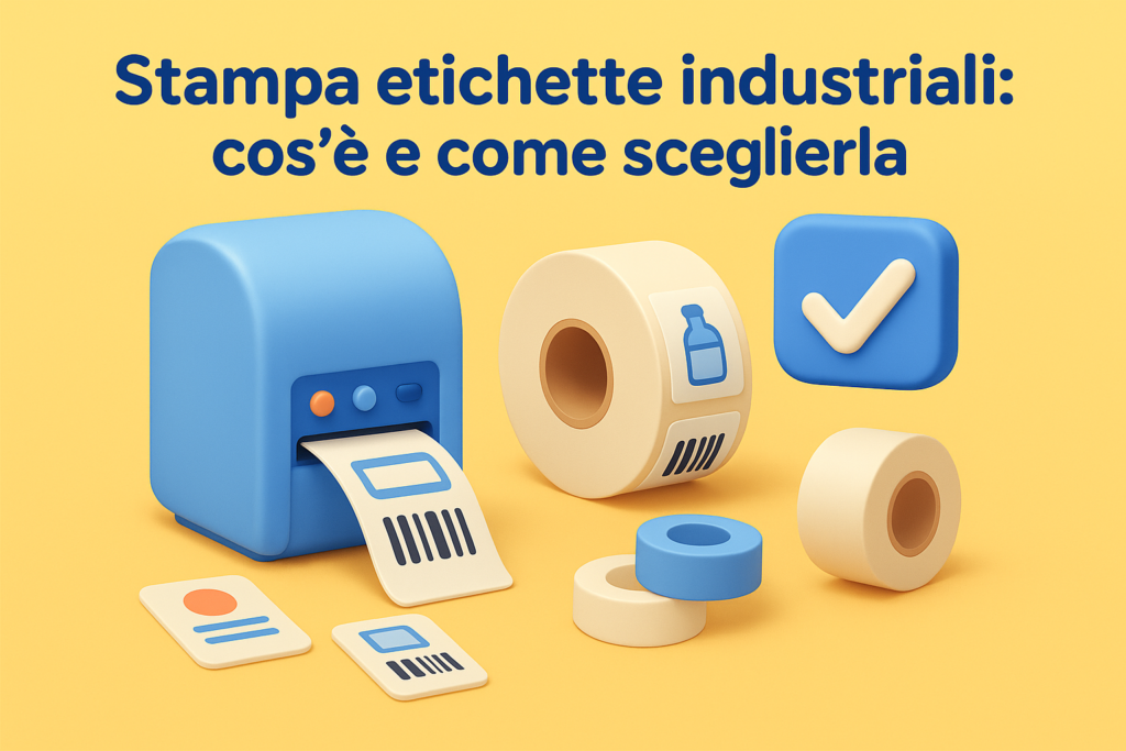 Stampa etichette industriali: cos'è e come sceglierla