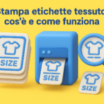 Stampa etichette tessuto: cos'è e come funziona