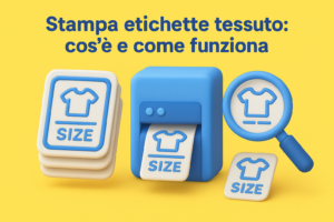 Stampa etichette tessuto: cos'è e come funziona
