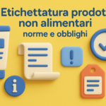 Etichettatura prodotti non alimentari: norme e obblighi