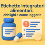 Etichette integratori alimentari: obblighi e come leggerle