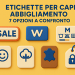 Etichette per capi abbigliamento: 7 opzioni a confronto