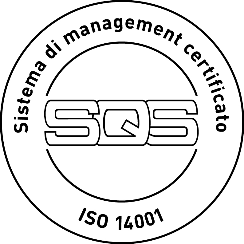Marchio ufficiale SQS — sistema di gestione certificato ISO 14001