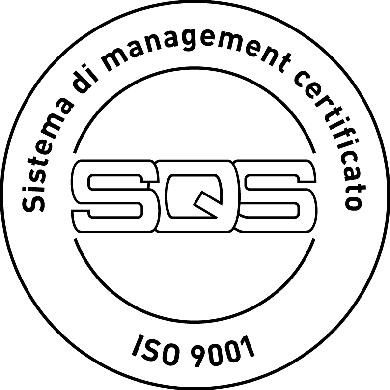 Marchio ufficiale SQS — sistema di gestione certificato ISO 9001